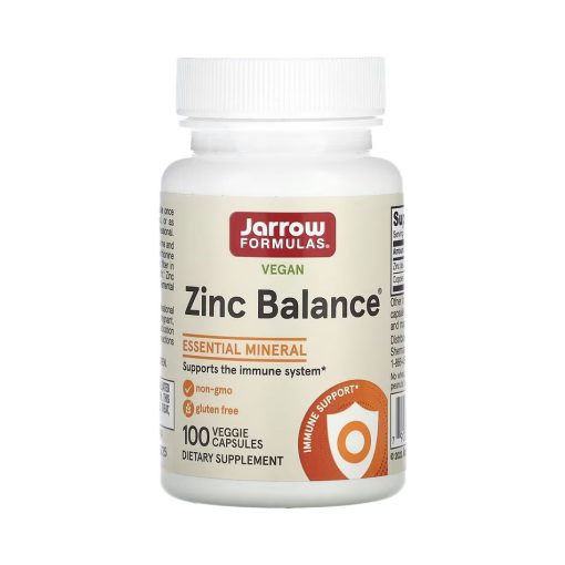 Zinc Balance + Copper, 100 Vegetarian Capsules, Jarrow Formulas