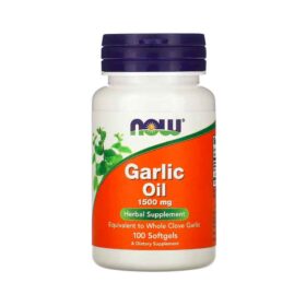 Garlic Oil 1500 mg, 100 Softgels, NOW Foods