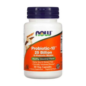 Probiotic-10, 25 Billion, Now Foods
