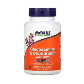NOW Foods, Glucosamine & Chondroitin with MSM, 90 Capsules