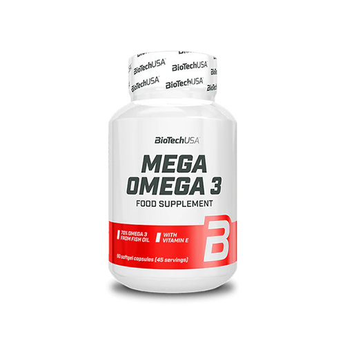 BiotechUSA, Mega Omega 3, 90 Softgels