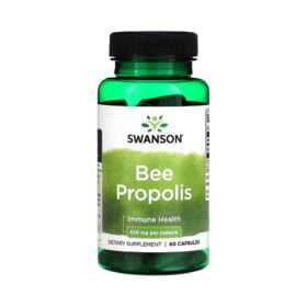 Swanson, Bee Propolis, 550 mg, 60 Capsules