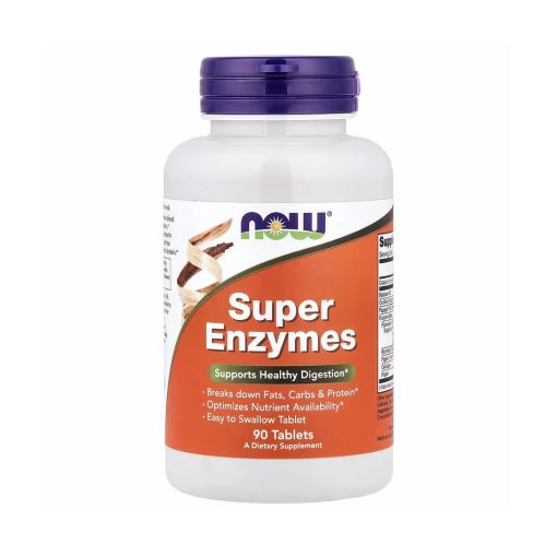 Super Enzymes, 90 Tablets, NOW Foods