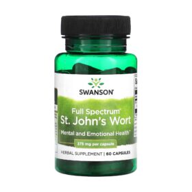 Swanson, Full Spectrum St. John's Wort, 375 mg, 60 Capsules