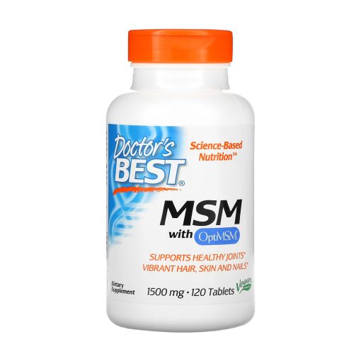 MSM with OptiMSM, 1500 mg, 120 Tablets, Doctor's Best