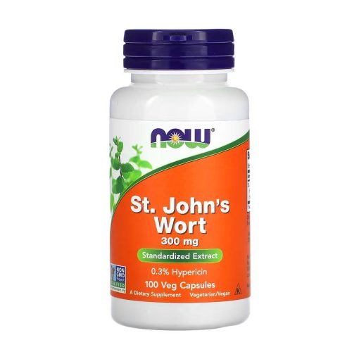 St. John's Wort, 300 mg, 100 Vegetarian Capsules, NOW Foods