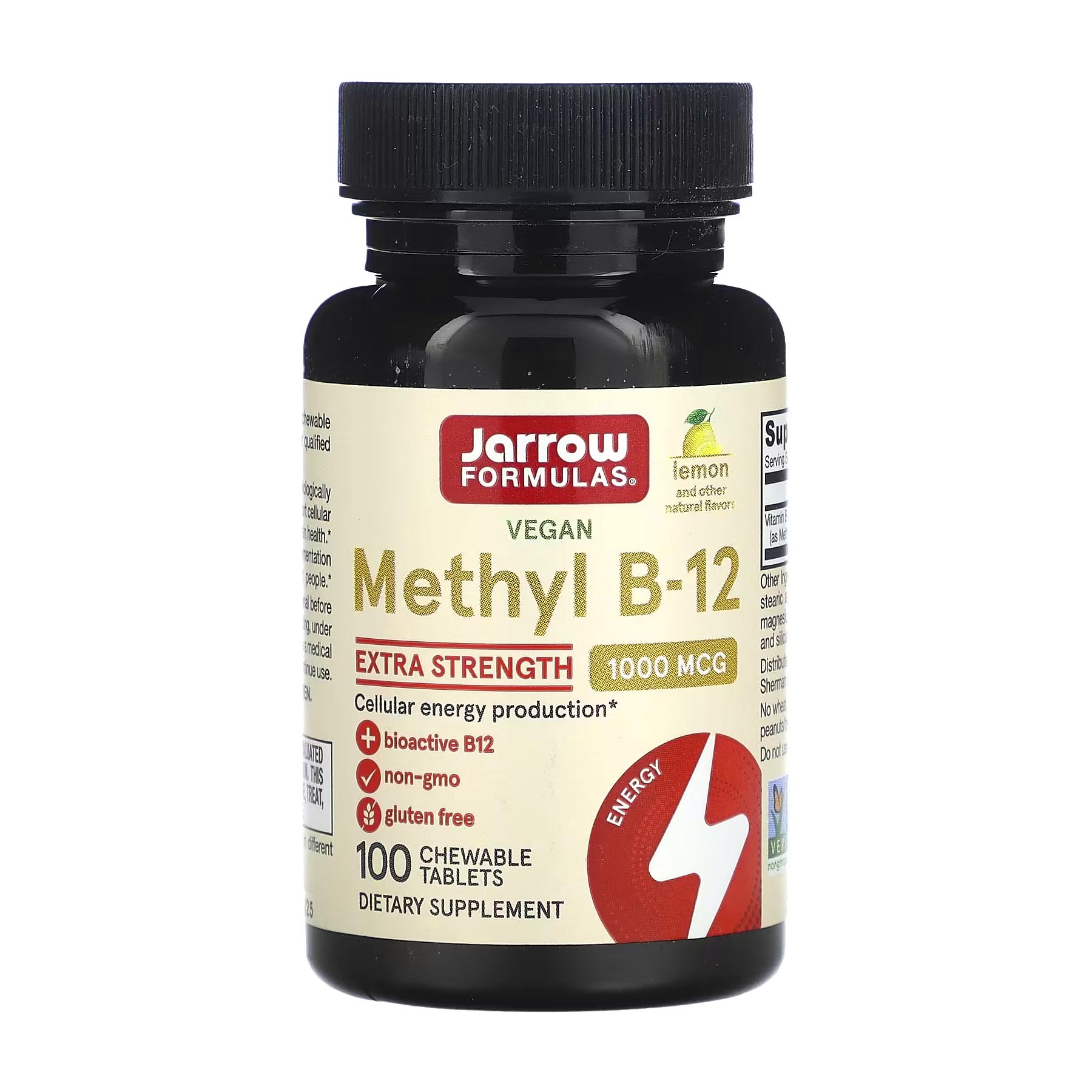 Methyl B-12, 1000 mcg, 100 Chewable Lozenges, Jarrow Formulas