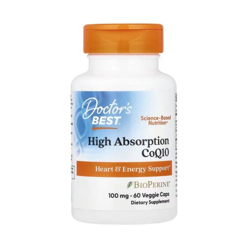 High Absorption CoQ10 with BioPerine, 100 mg, Doctor's Best