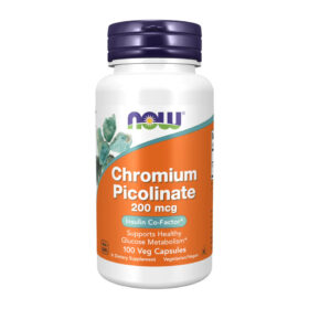 Chromium Picolinate, 200 mcg, 100 Vegetarian Capsules, NOW Foods