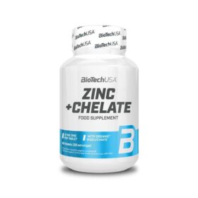 Zinc + Chelate, 60 Tablets, BiotechUSA