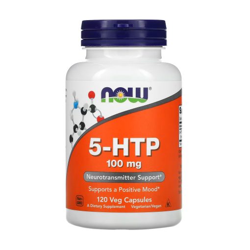 5-HTP, 100 mg, 120 Vegetarian Capsules, NOW Foods