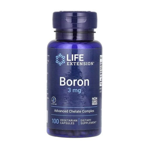 Boron, 3 mg, 100 Vegetarian Capsules, Life Extension