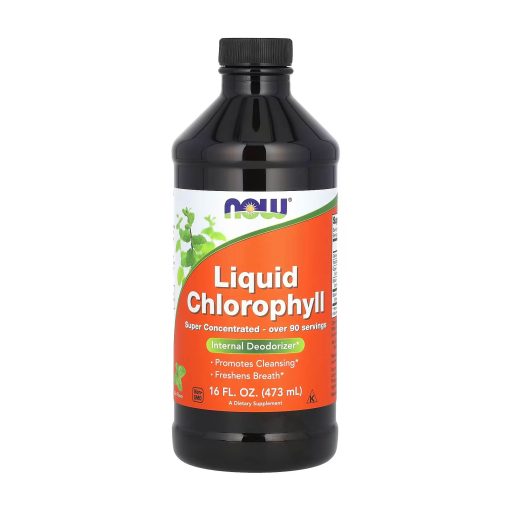Liquid Chlorophyll, Natural Mint, 473 ml, NOW Foods
