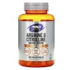 Sports, Arginine & Citrulline, 120 Veg Capsules — NOW Foods