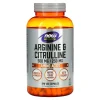 Sports, Arginine & Citrulline, 240 Veg Capsules — NOW Foods