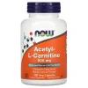 Acetyl-L-Carnitine, 500 mg, 100 Veg Capsules — NOW Foods