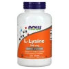 L-Lysine, 500 mg, 250 Tablets — NOW Foods