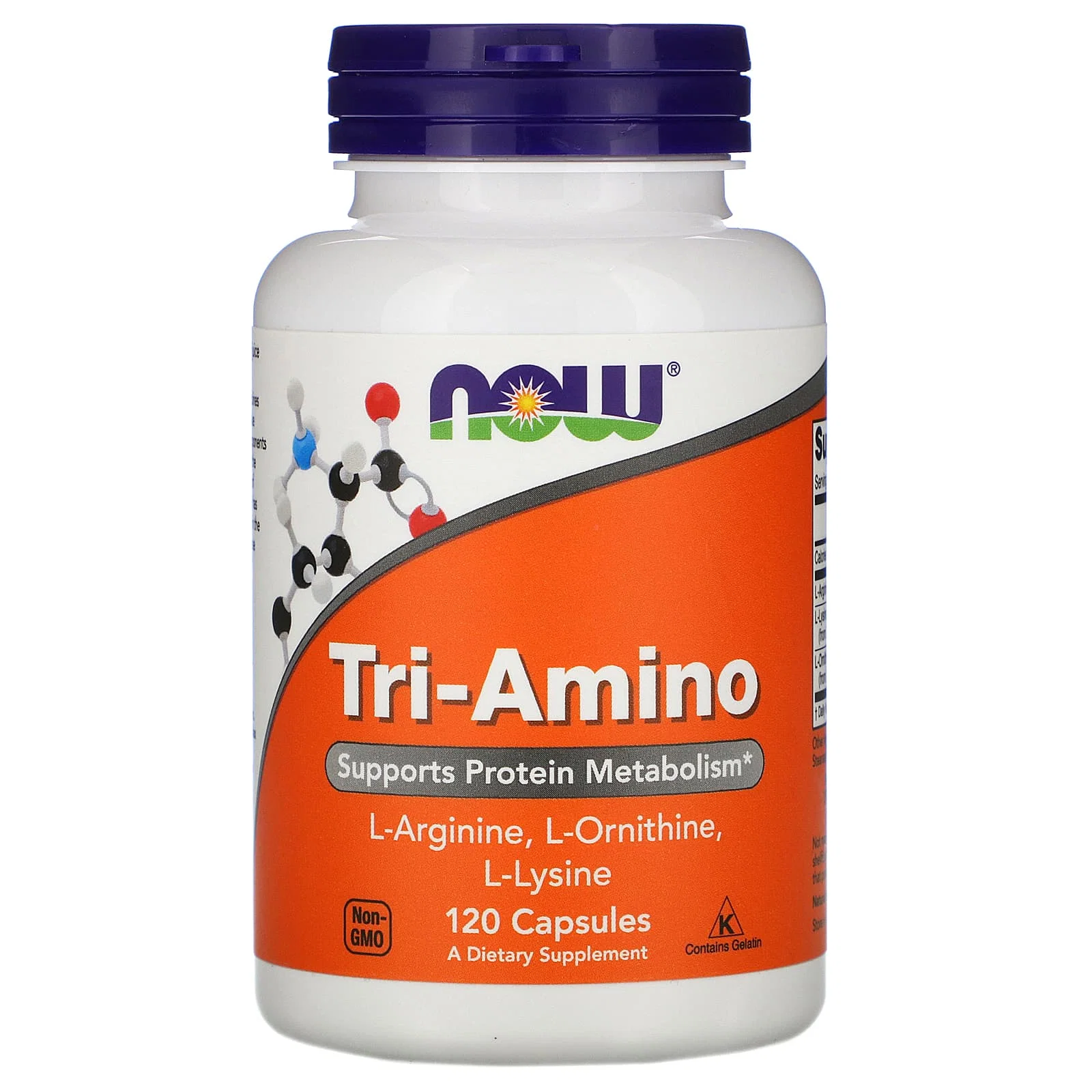 Tri-Amino, 120 Capsules — NOW Foods