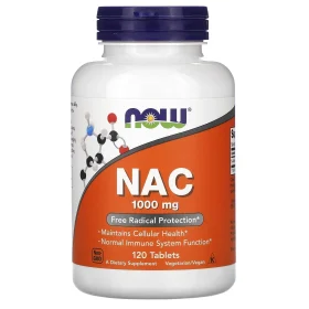 NAC, 1,000 mg, 120 Tablets