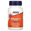Vitamin A, 7,500 mcg (25,000 IU), 100 Softgels — NOW Foods