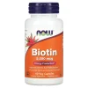 Biotin, 5,000 mcg, 60 Veg Capsules — NOW Foods