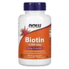 Biotin, 5,000 mcg, 120 Veg Capsules — NOW Foods