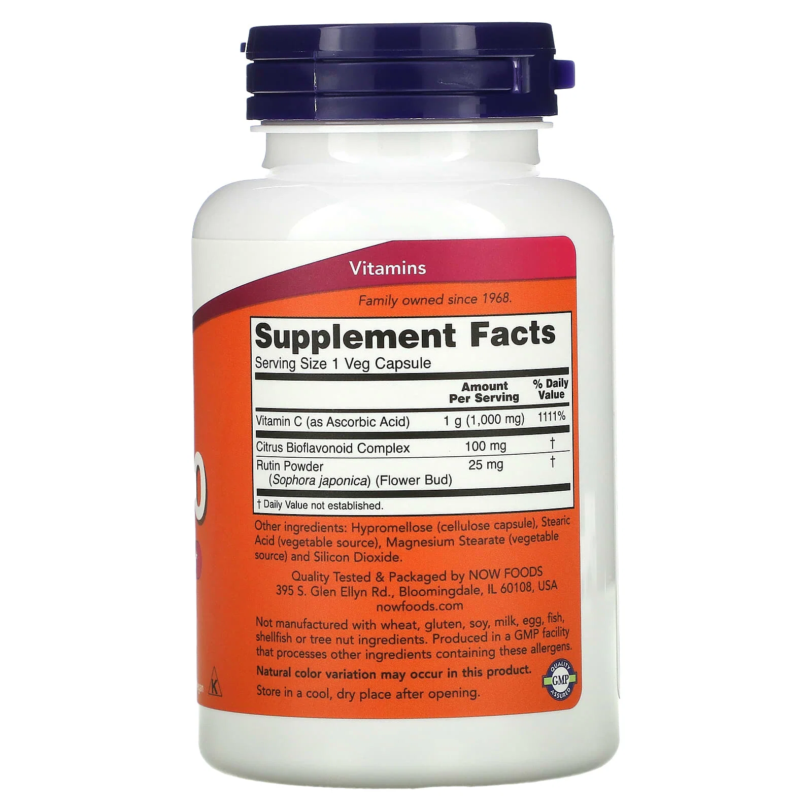C-1000, 100 Veg Capsules — NOW Foods