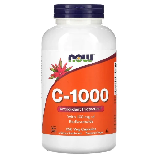 C-1000 with Bioflavonoids, 250 Veg Capsules — NOW Foods