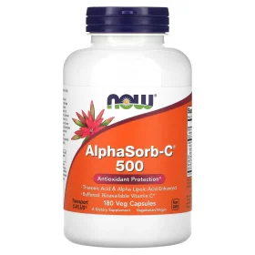 AlphaSorb-C 500, 180 Veg Capsules