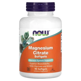 Magnesium Citrate, 90 Softgels (133 mg per Softgel)