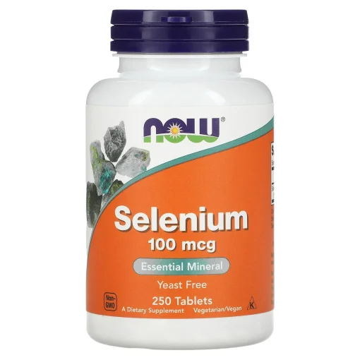 Selenium, 100 mcg, 250 Tablets — NOW Foods