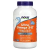 Ultra Omega 3-D, 600 EPA / 300 DHA, 180 Fish Softgels — NOW Foods