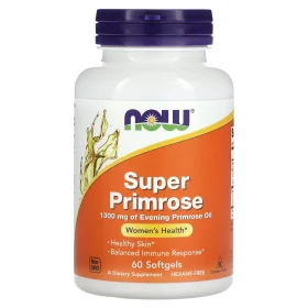 Super Primrose, Evening Primrose Oil, 1,300 mg, 60 Softgels