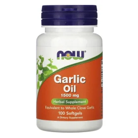 Garlic Oil, 1,500 mg, 100 Softgels