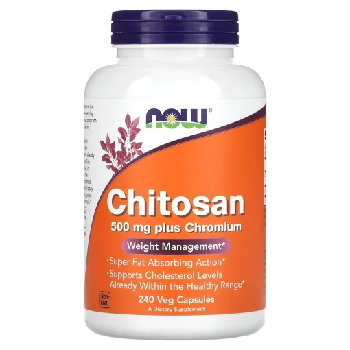 Chitosan, 500 mg, 240 Veg Capsules — NOW Foods