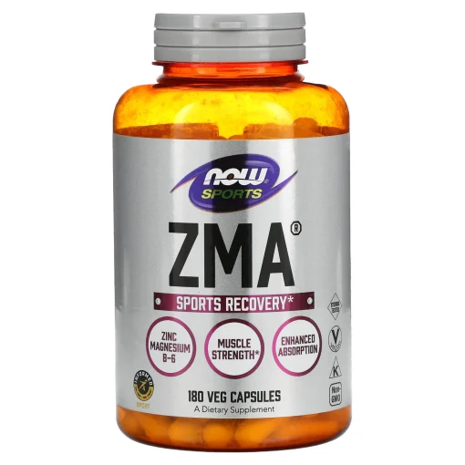 Sports, ZMA, Sports Recovery, 180 Veg Capsules — NOW Foods