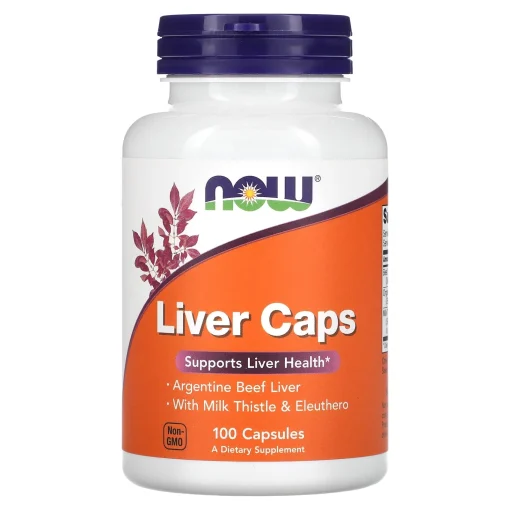 Liver Caps, 100 Capsules — NOW Foods