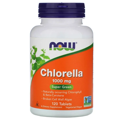 Chlorella, 1,000 mg, 120 Tablets — NOW Foods