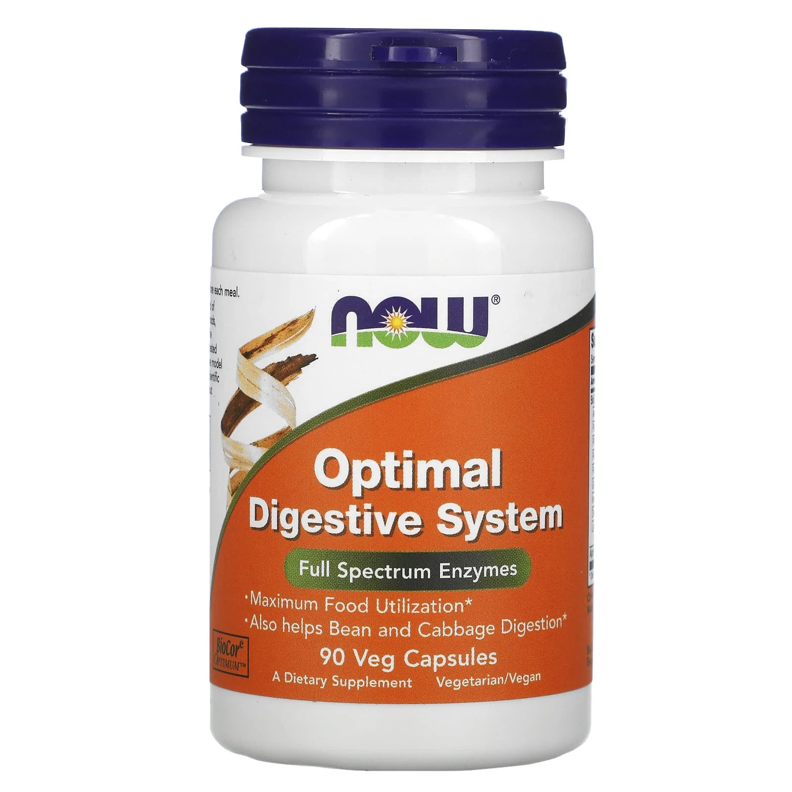 Optimal Digestive System, 90 Veg Capsules — NOW Foods