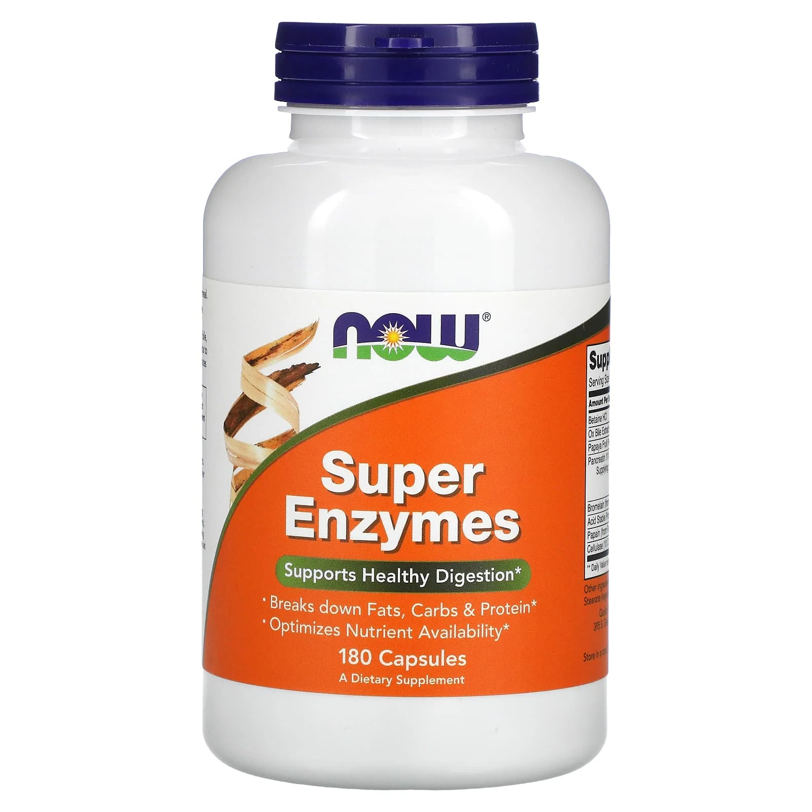 Super Enzymes, 180 Capsules — NOW Foods