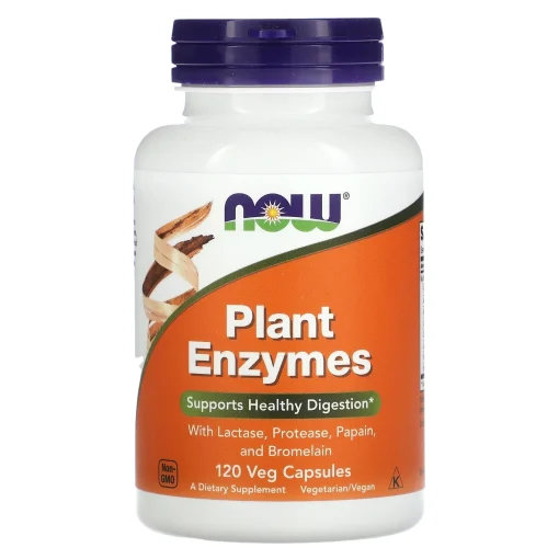 Plant Enzymes, 120 Veg Capsules — NOW Foods