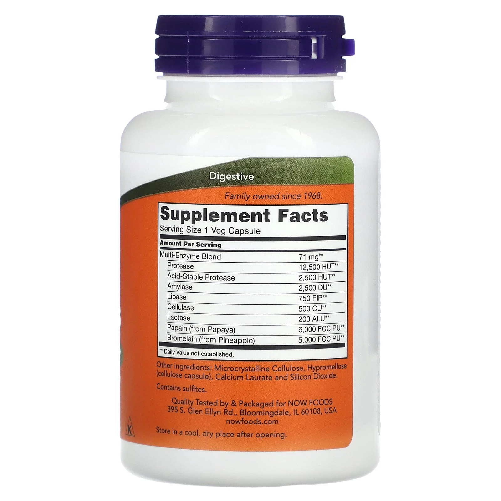 Plant Enzymes, 120 Veg Capsules — NOW Foods