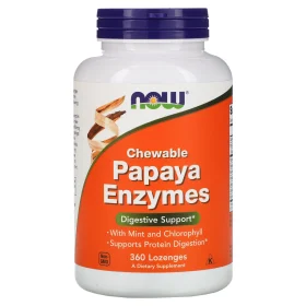 Chewable Papaya Enzymes, 360 Lozenges