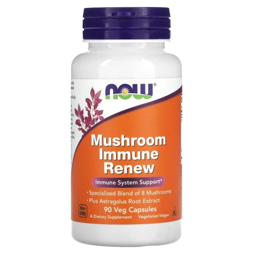 Mushroom Immune Renew, 90 Veg Capsules — NOW Foods