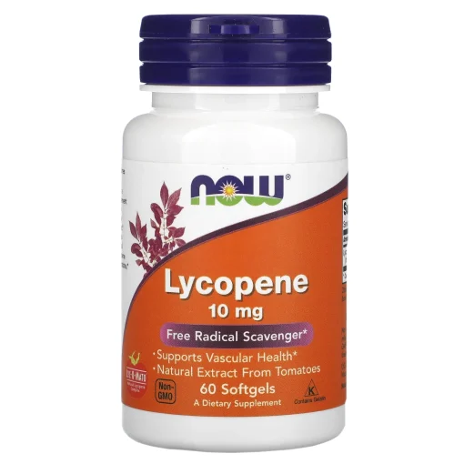 Lycopene, 10 mg, 60 Softgels — NOW Foods