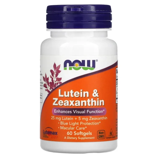 Lutein & Zeaxanthin, 60 Softgels — NOW Foods
