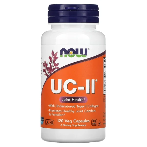 UC-II Joint Health with Undenatured Type II Collagen, 120 Capsules — NOW Foods