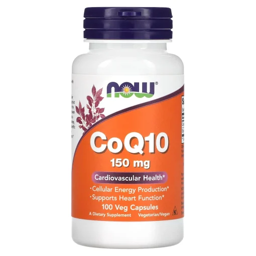 CoQ10, 150 mg, 100 Veg Capsules — NOW Foods
