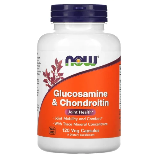 Glucosamine & Chondroitin, 120 Veg Capsules — NOW Foods