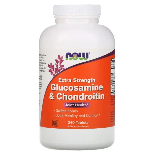 Glucosamine & Chondroitin, Extra Strength, 240 Tablets — NOW Foods